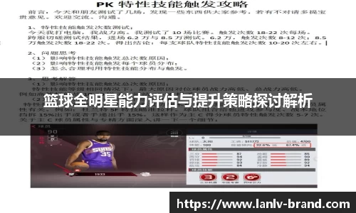 篮球全明星能力评估与提升策略探讨解析